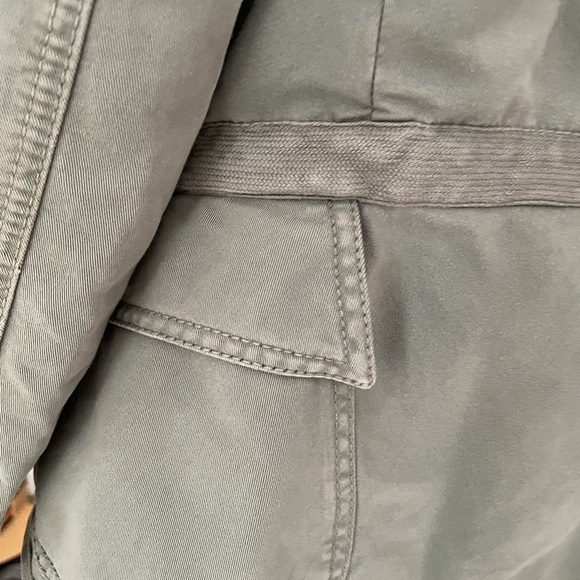 See By Chloe Paris Olive Green Cargo Utility Jacket 32 - Picture 4 of 16